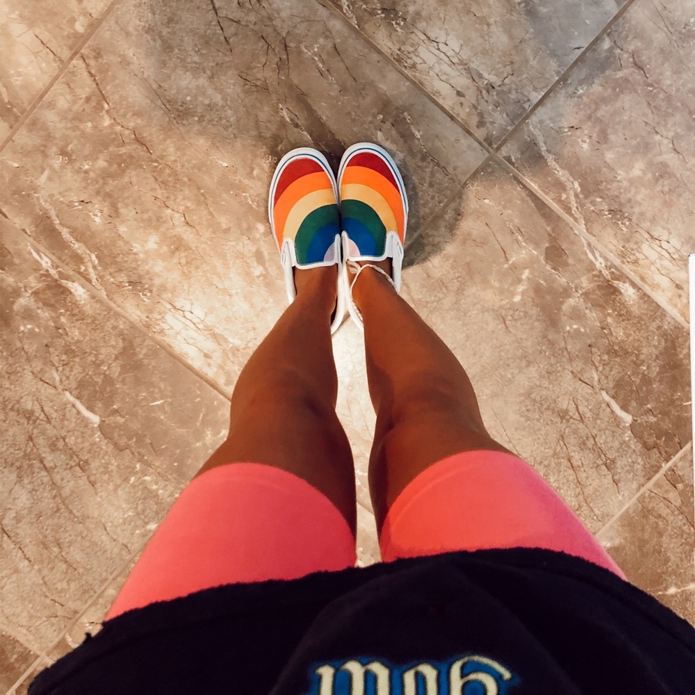 Rainbow Vans